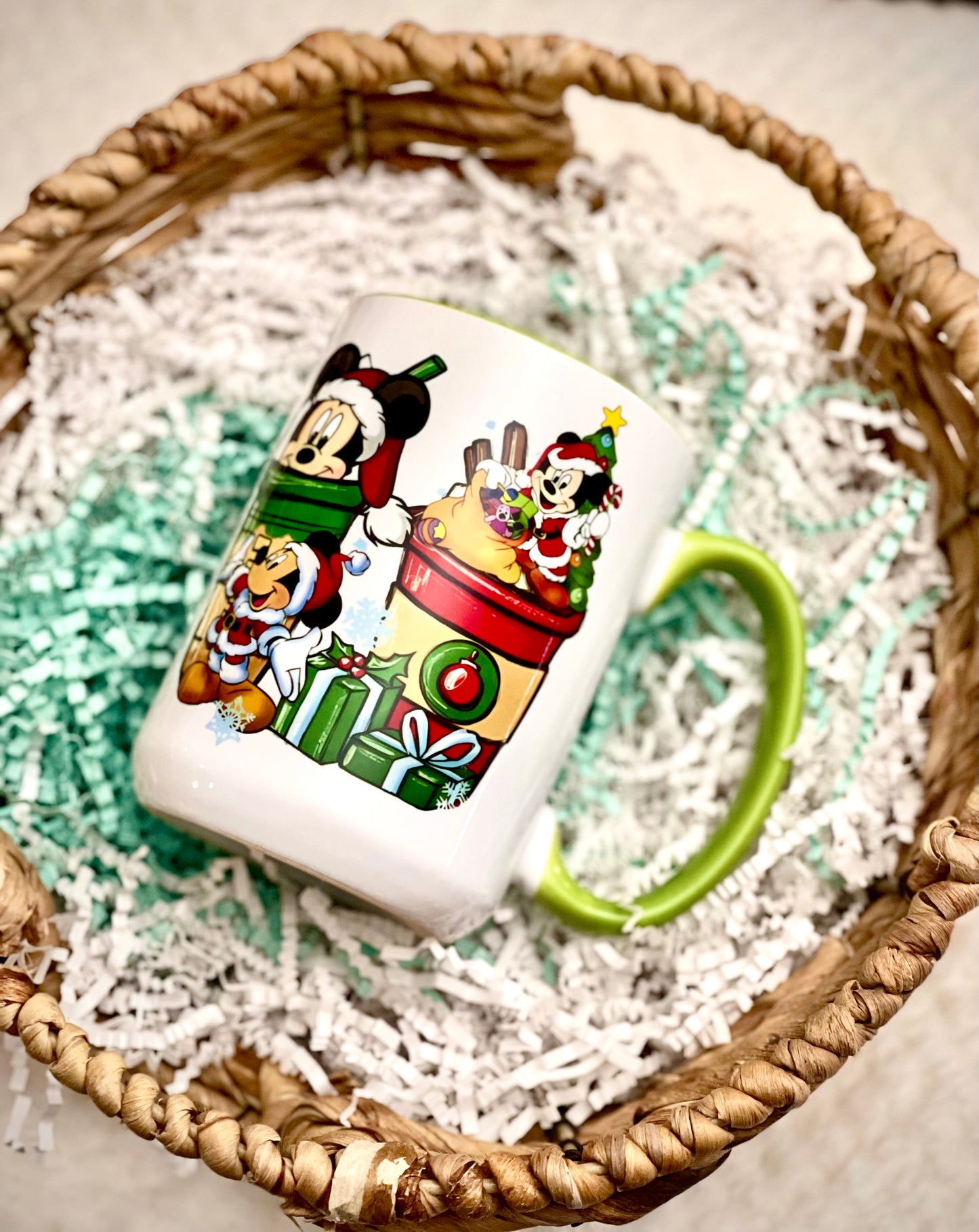 Mickey and Minnie Christmas Mug