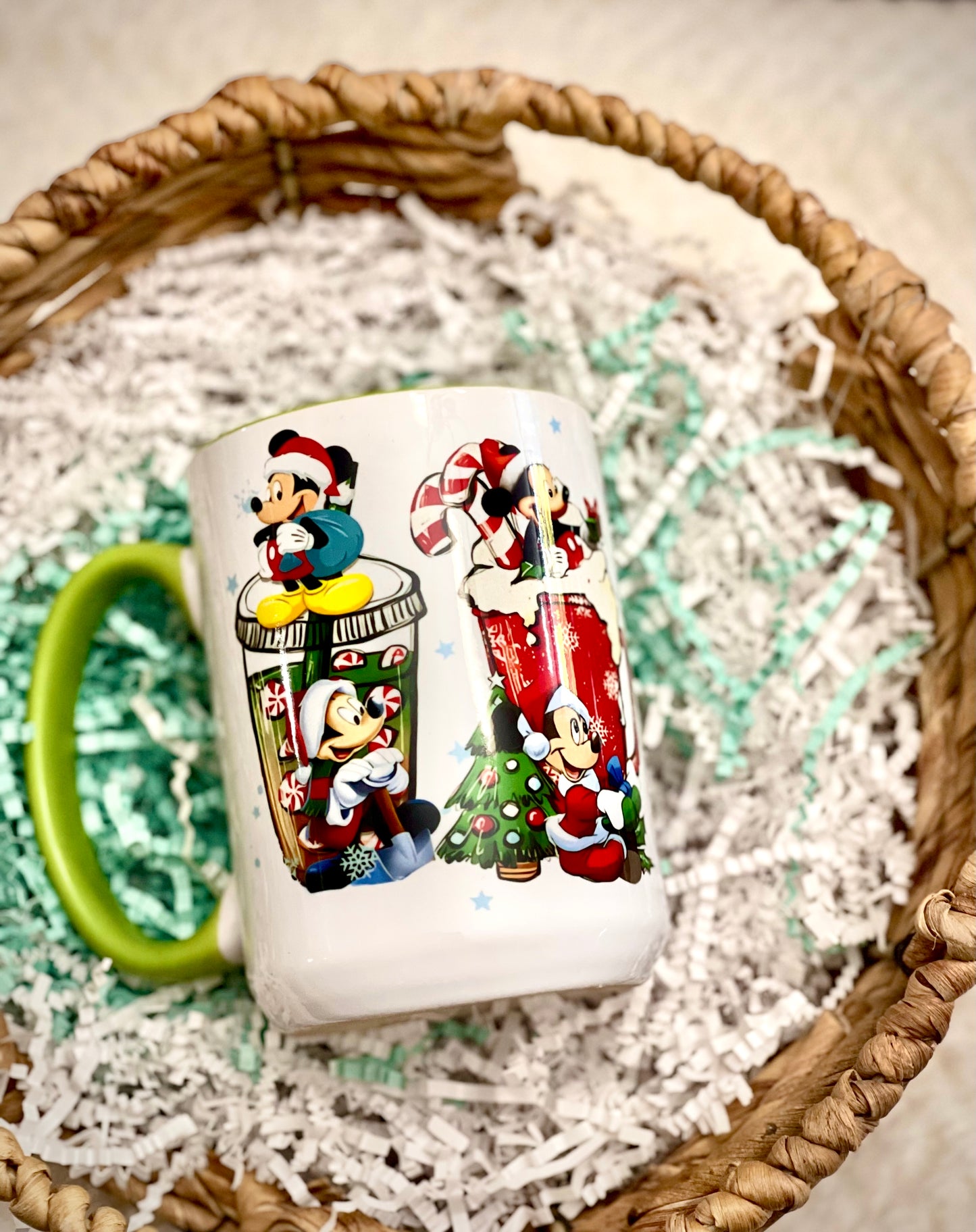 Mickey and Minnie Christmas Mug