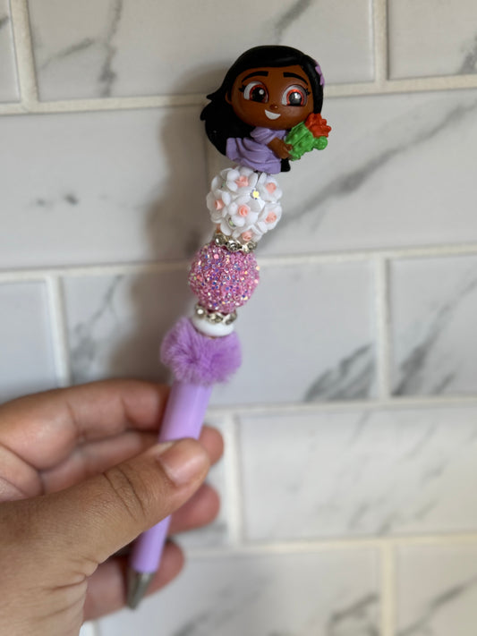 Isabela beaded pen