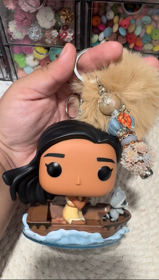 Pocahontas funko pop Keychain