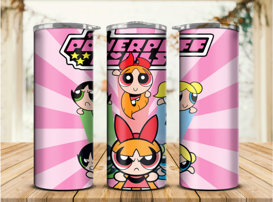 Powerpuff girls Tumbler 20oz