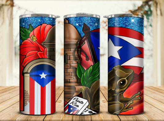 Day Puerto Rico Tumbler