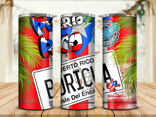 Puerto Rico Tumbler