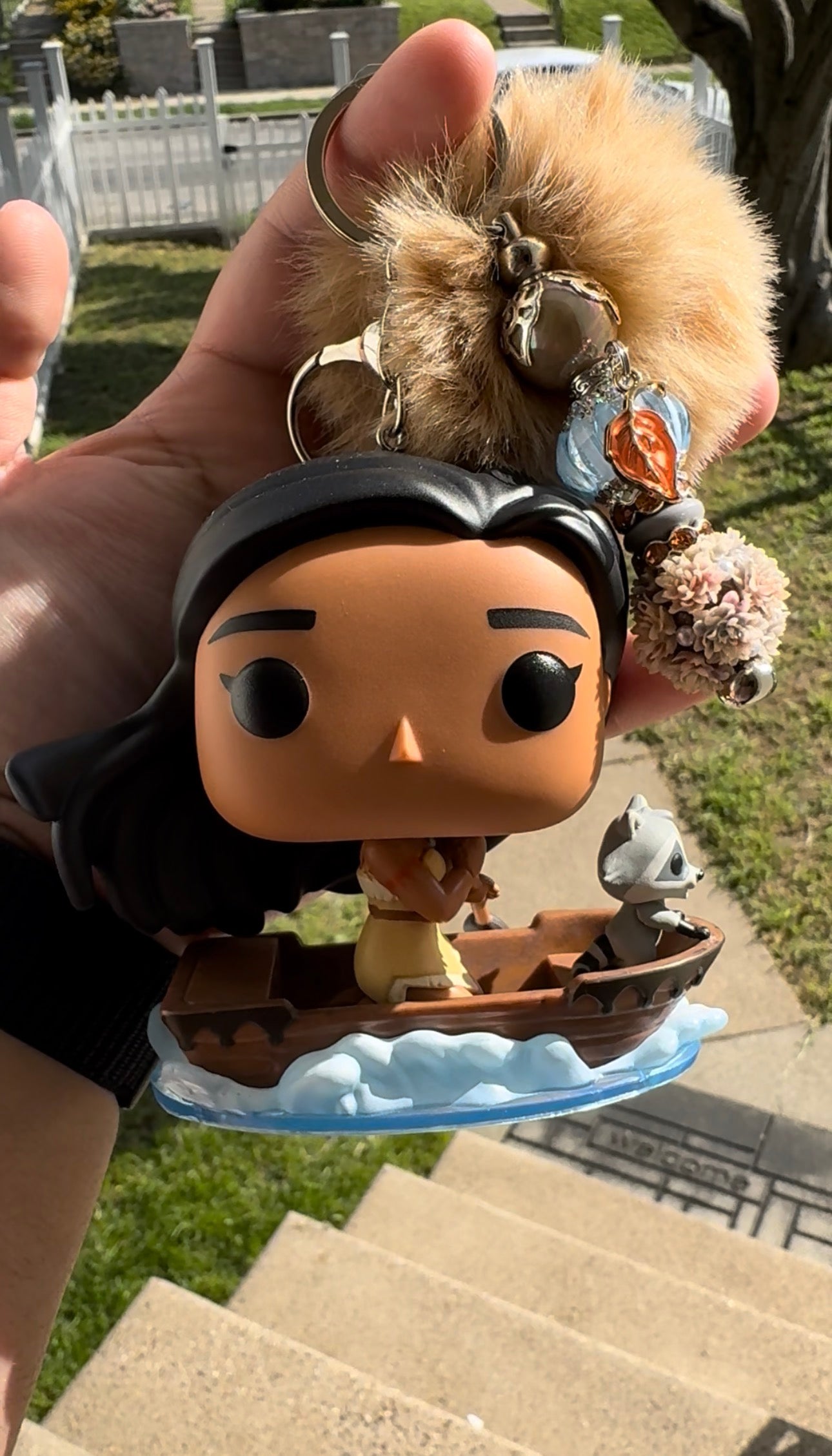 Pocahontas funko pop Keychain